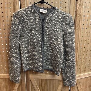 St. John by Marie Gray Vintage Sweater Jacket Cardigan